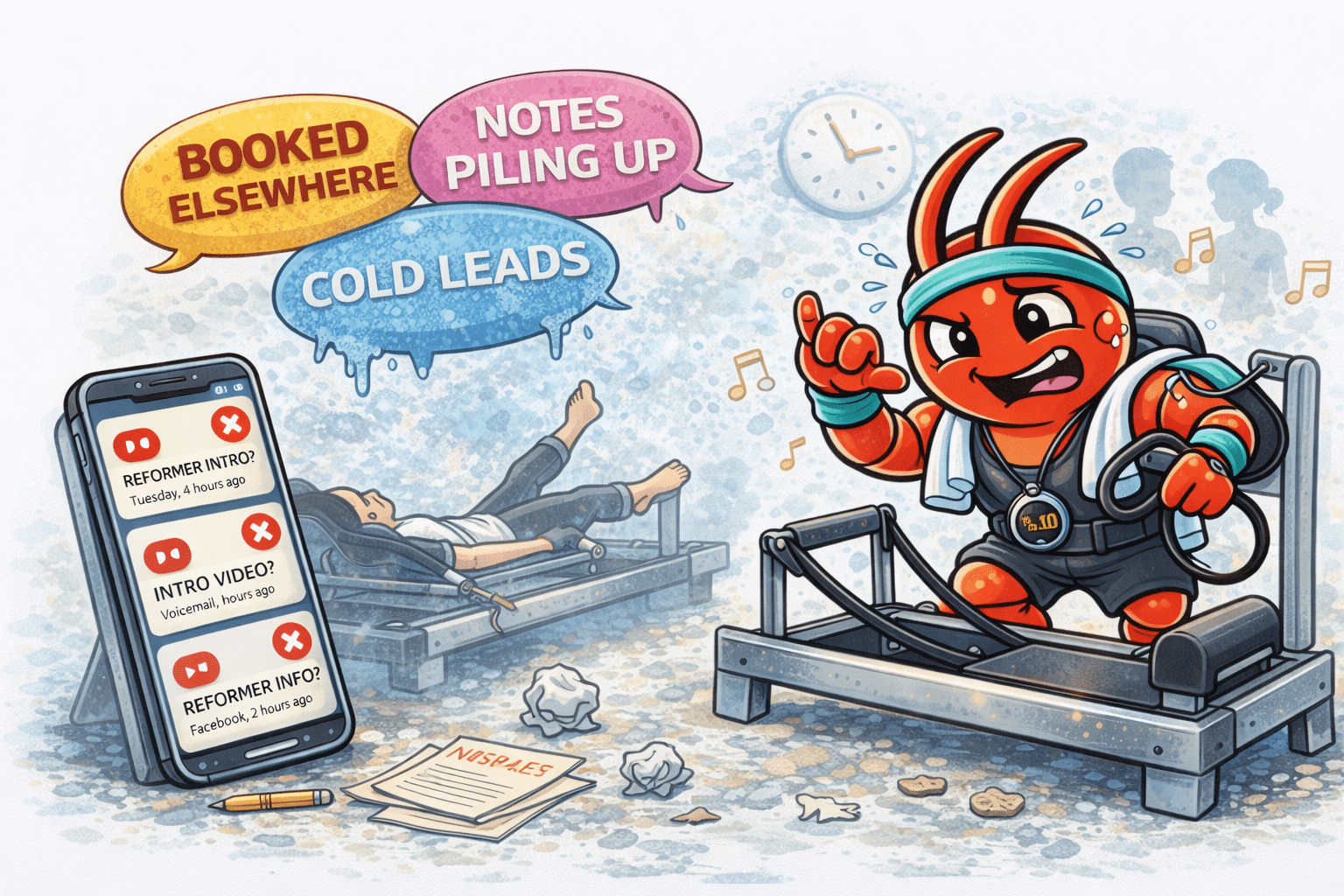 AI agents for Brisbane Pilates studios - Intro Enquiries Go Cold While You're Teaching