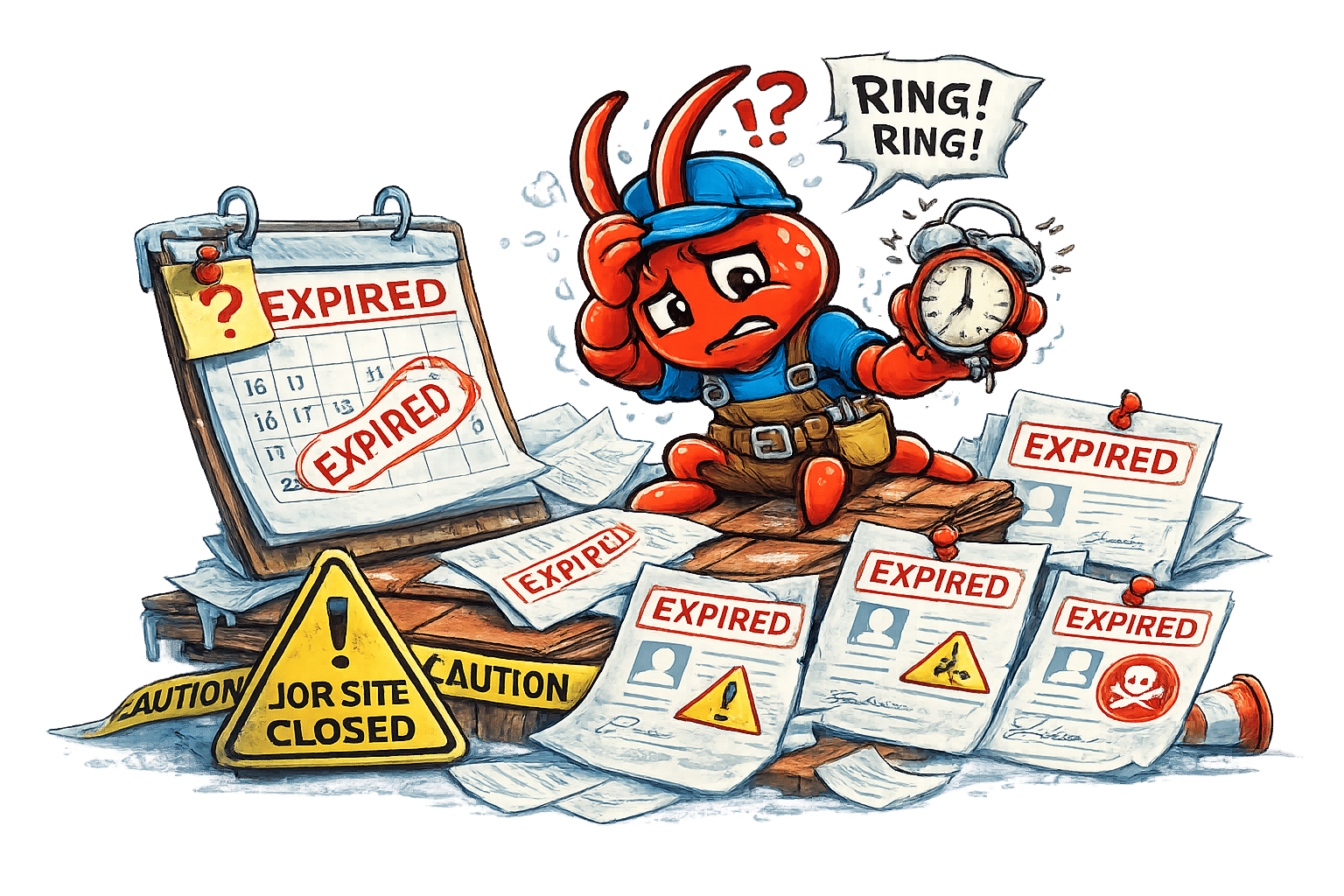 AI agents for Brisbane roofers - Licence and Cert Renewals Slip