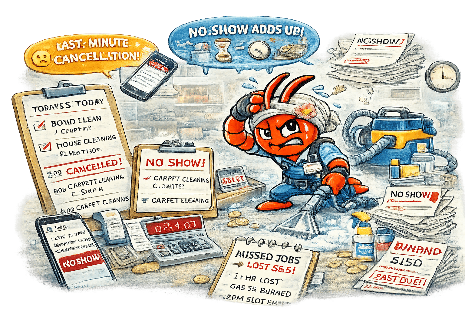 AI Workers for Brisbane businesses - No-Shows and Last-Minute Cancellations Waste Your Day