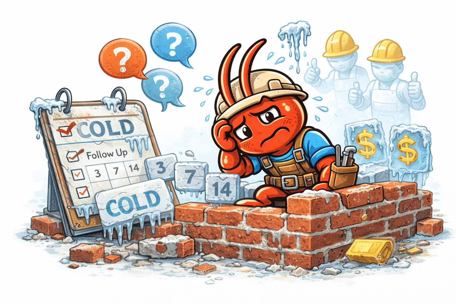 AI agents for Brisbane bricklayers - Quotes Go Cold on Bricklaying Jobs