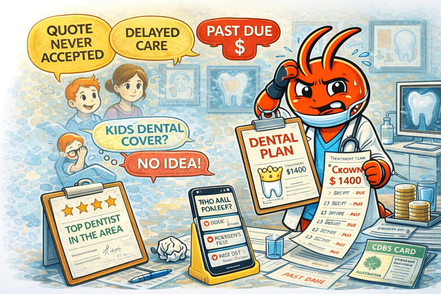 AI agents for Brisbane dental clinics - Treatment Plans Get Quoted But Never Accepted